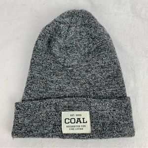 COAL Gray Knit Beanie Sz OS